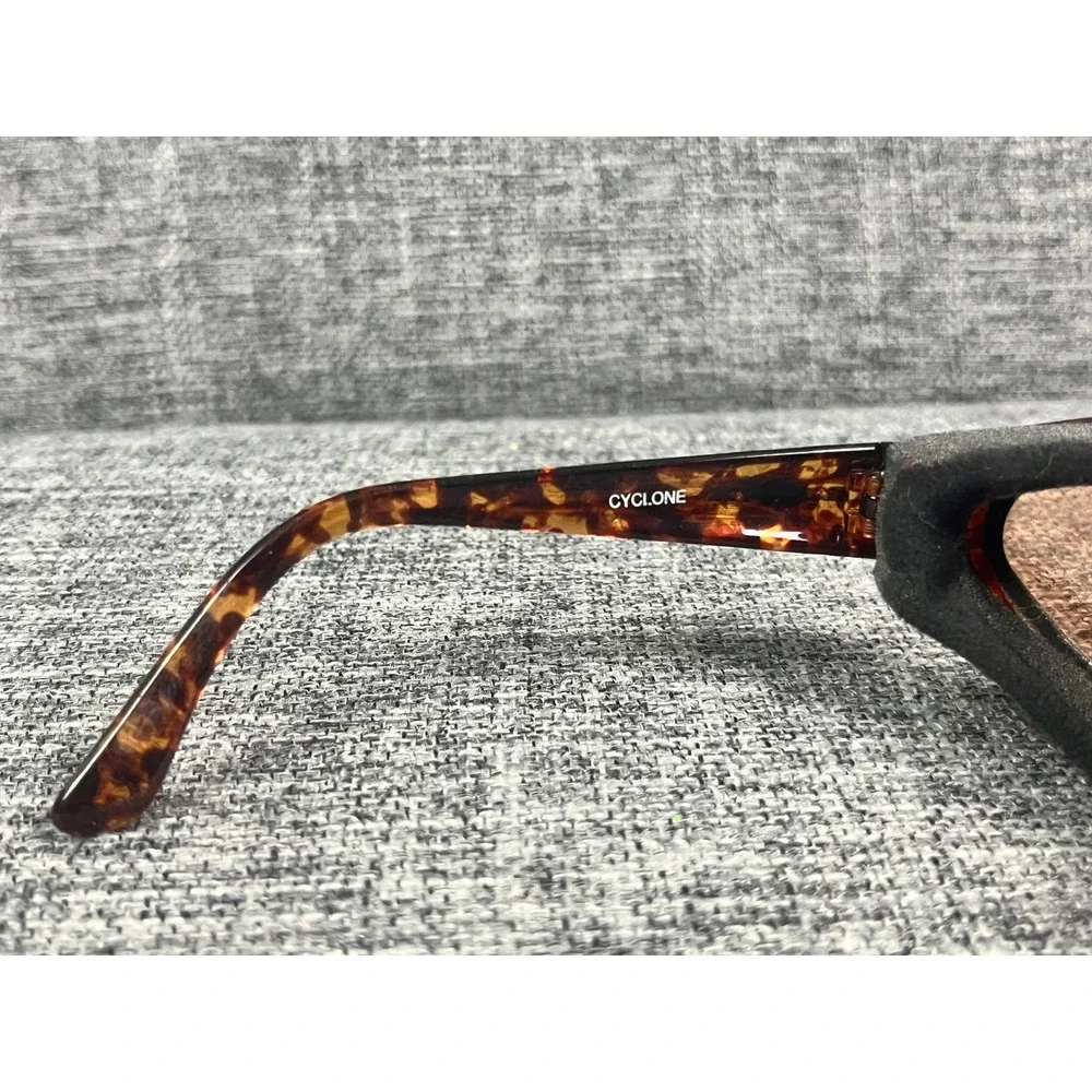 Panoptx Cyclone Tortoise Shell Wrap Sunglasses Wind Foam Seal Copper Lens Mens